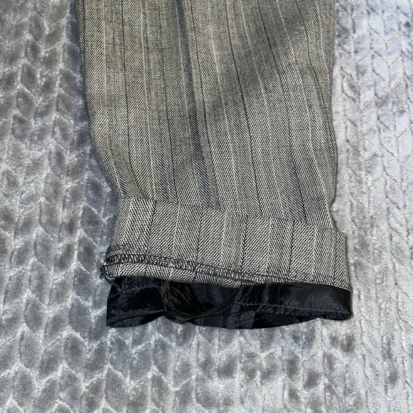 NWT Harve Bernard Wool Lined Pants.  Vintage.  Black/Gray Straight leg. 14 T - Picture 9 of 12